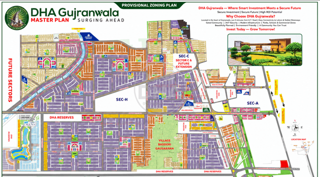 DHA Gujranwala Master Plan Explained
