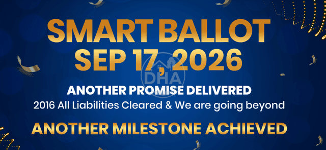 DHA Gujranwala Announces Smart Ballot for September 17, 2026